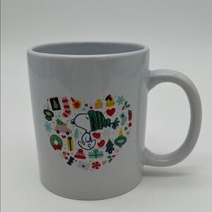 Peanuts Snoopy Mug Stoneware Coffee Tea Holiday 12 Oz Modern Gourmet Foods